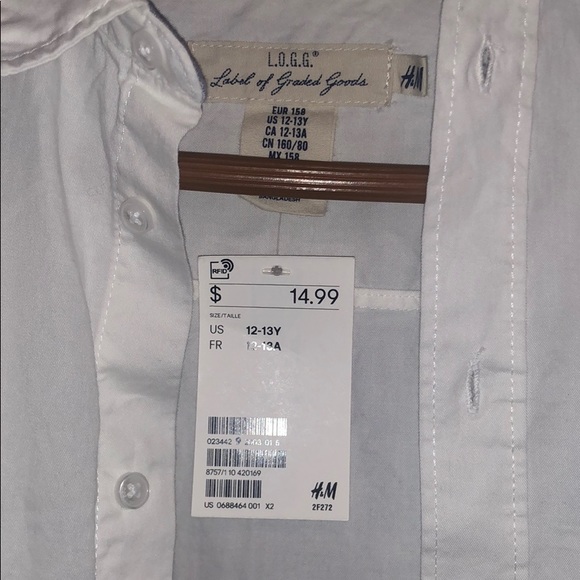 White button down - Picture 3 of 3